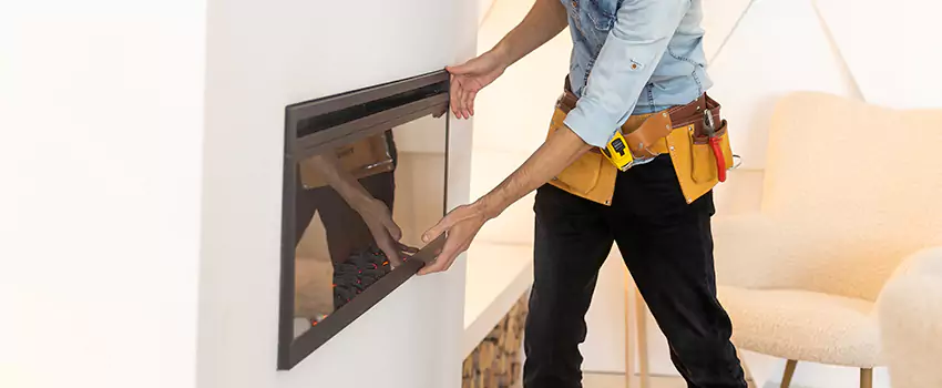 Metal Fireplace Installation in Englewood, Colorado