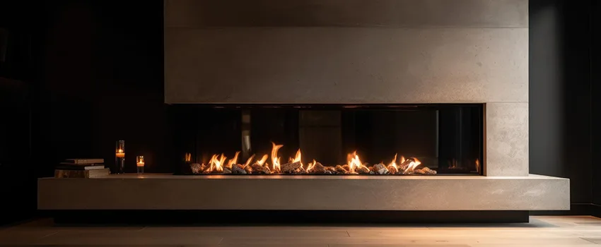 Gas Fireplace Ember Bed Design Services in Englewood, Colorado