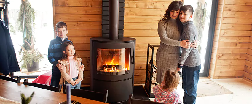 Morso Cast Iron Fireplace Insert Installation in Englewood, Colorado