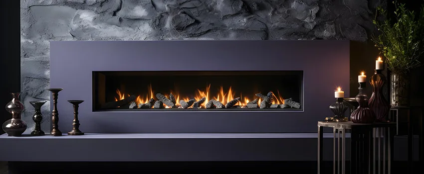 Ember Bed for Ventless Gas Fireplace in Englewood, CO