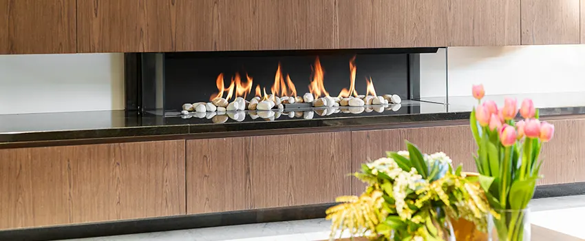 Double-height Fireplace Design Refurbishment in Englewood, Colorado